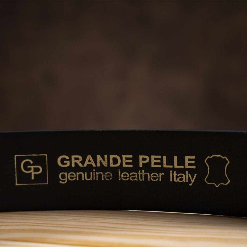 Ремінь Grande Pelle Чорний (11032) - зображення 9