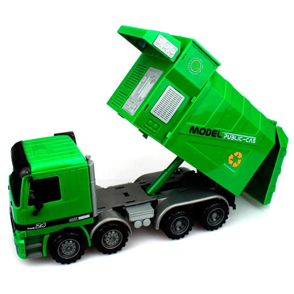 Спецтехніка Big Motors Мусоровоз Чистюля (9998-17) - зображення 6