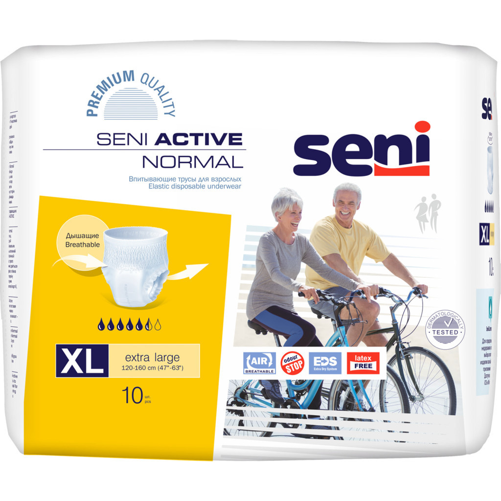 Підгузки для дорослих Seni Active Normal Extra Large 10 шт (5900516693060_5900516691844) - зображення 1