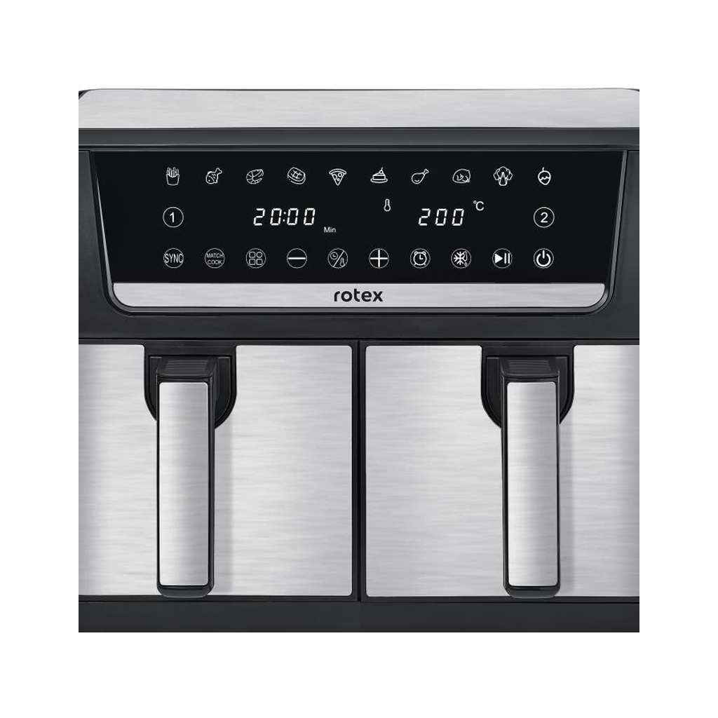 Мультипіч Rotex ROM1210-2XL MultiFry DUO - зображення 7