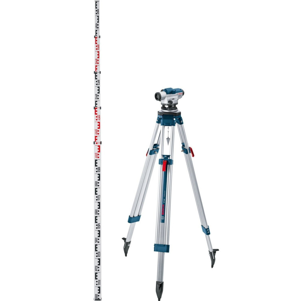 Оптичний нівелір Bosch GOL 20 D + BT 160 + GR 500 (0.601.068.402) - зображення 3