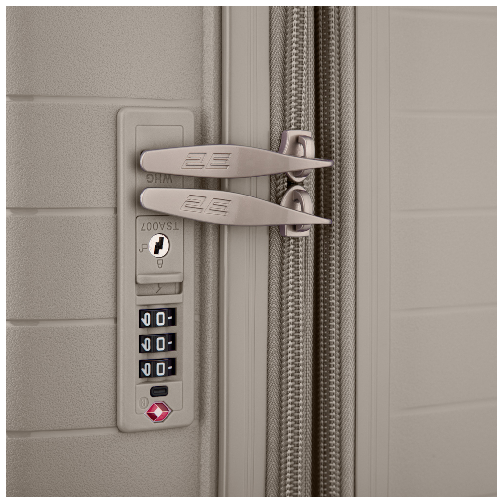 Валіза 2E Aero 35/44 л сіро-коричнева (2E-SPP-AERO-S-TP) - зображення 11