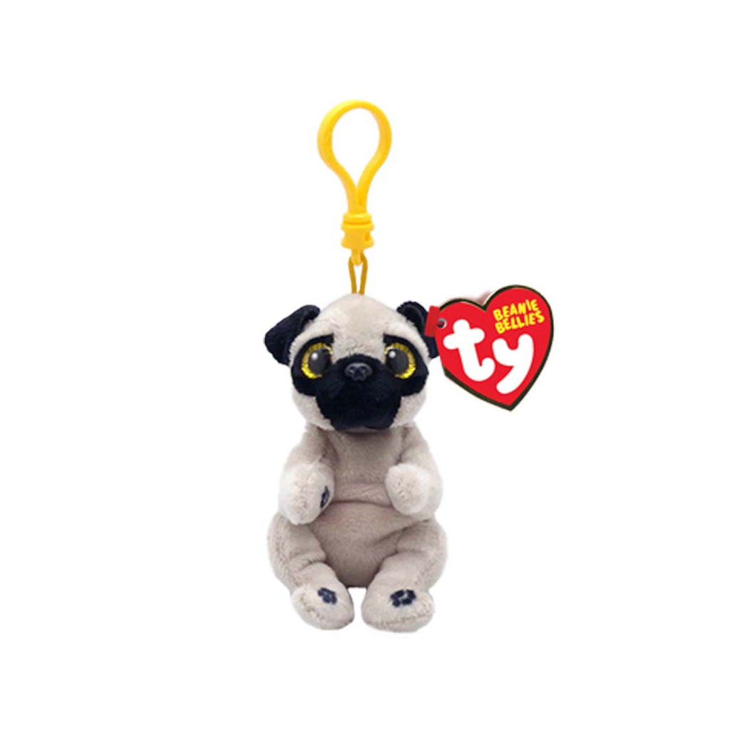 М'яка іграшка Ty брелок Beanie Bellies Мопс Izzy 12 см (43104) - зображення 1