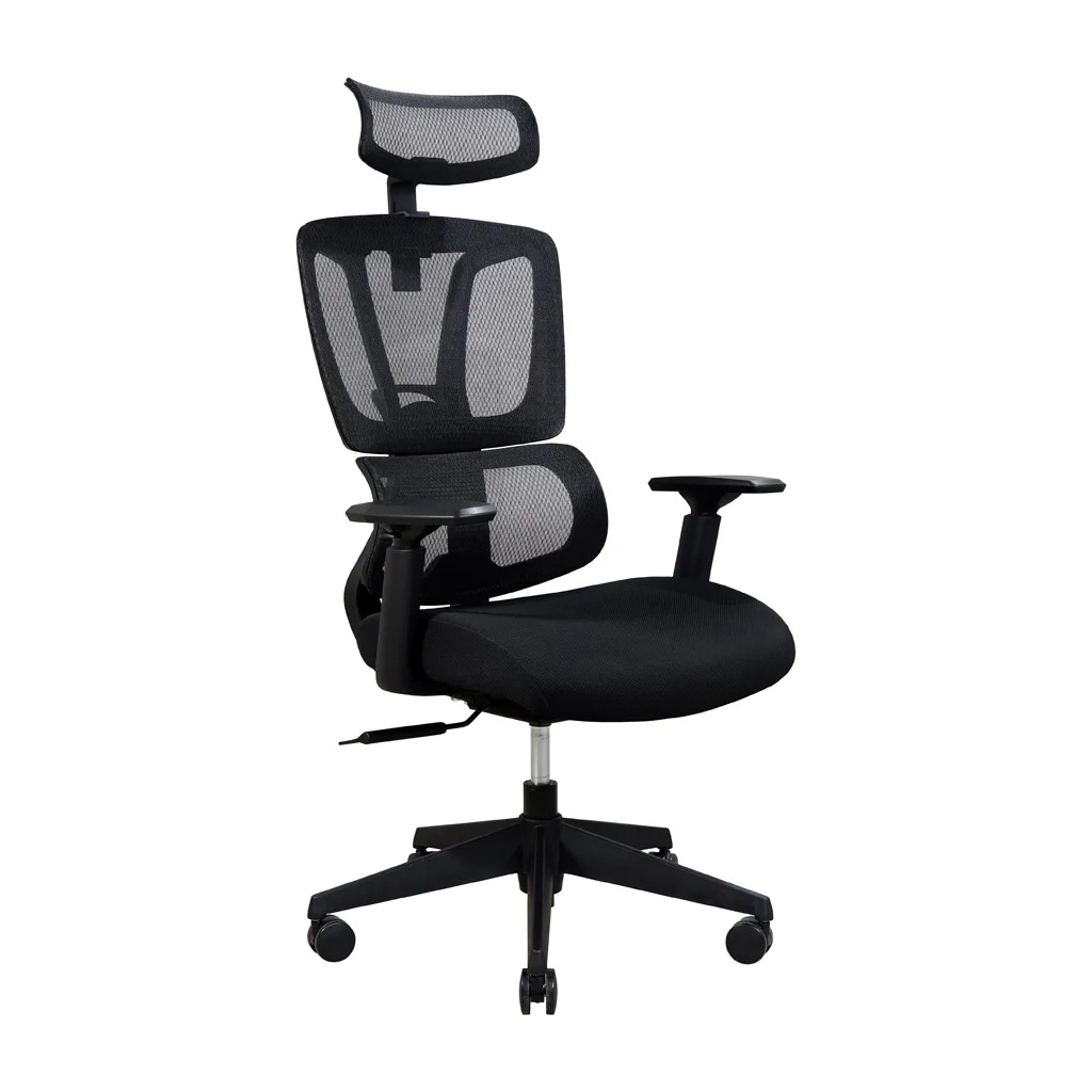 Офісне крісло Richman Баланс Про Пластик Synchro Сітка Чорне (ADD0003215) - зображення 1