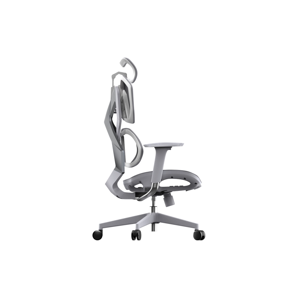 Крісло ігрове Sihoo Xallking X5C Mesh Grey (X5FC-N101) - зображення 4