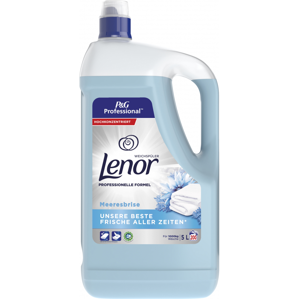 Кондиціонер для білизни Lenor Professional Морський бриз 5 л (8001090336705) - зображення 1