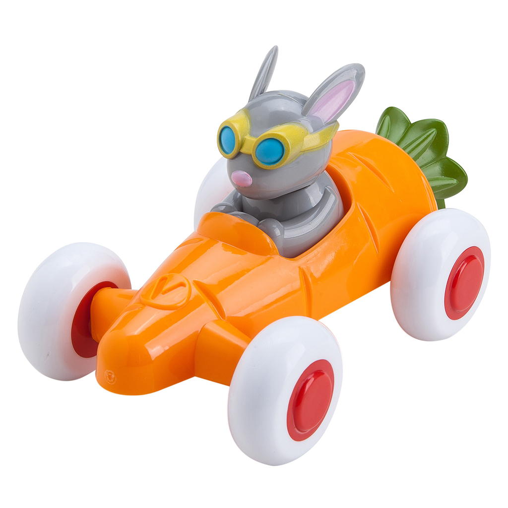Машина Viking Toys у вигляді моркви з зайцем (1361) - зображення 1