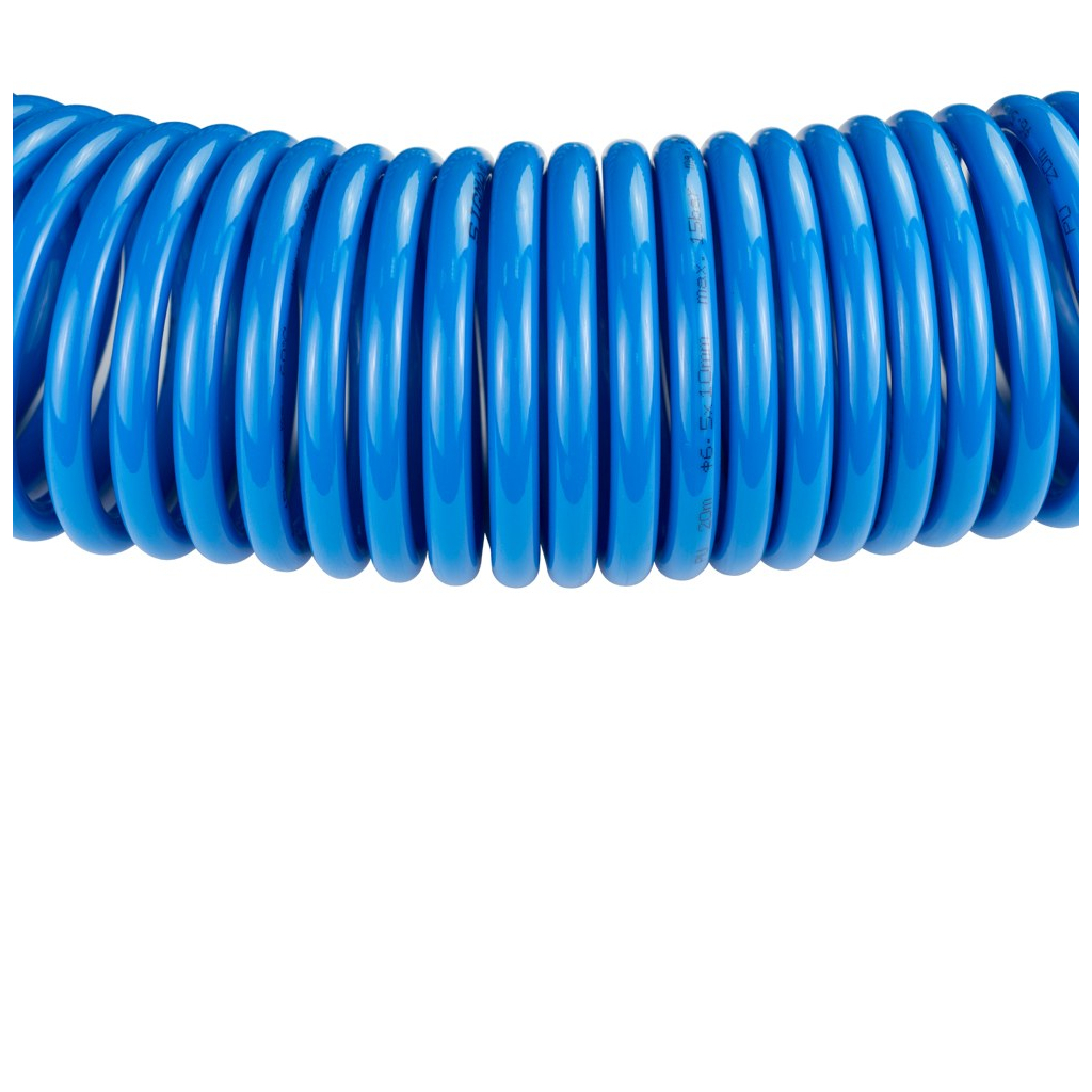 Пневматичний шланг Sigma спіральний поліуретановий (PU) 20м 6.5x10мм (7012141) - зображення 2