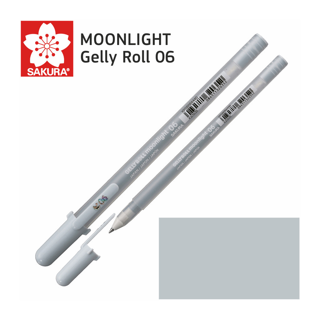 Ручка гелева Sakura MOONLIGHT Gelly Roll 06, Блакитно-сірий (084511320352) - зображення 1