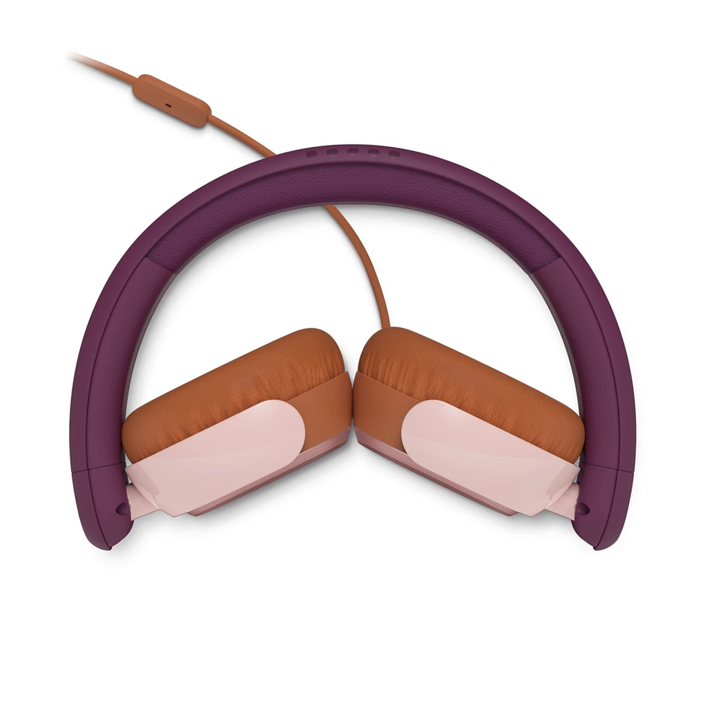 Навушники Philips TAK2000MP/00 USB-C/3,5 мм Burgundy/Orange (TAK2000MP/00) - зображення 2