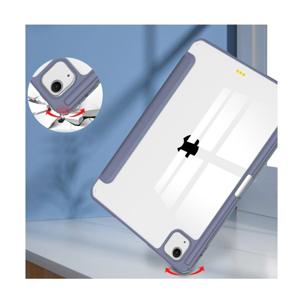 Чохол до планшета BeCover Soft Edge TPU Apple iPad Air 13" M2/M3 (2024/2025) Purple (711713) - зображення 3