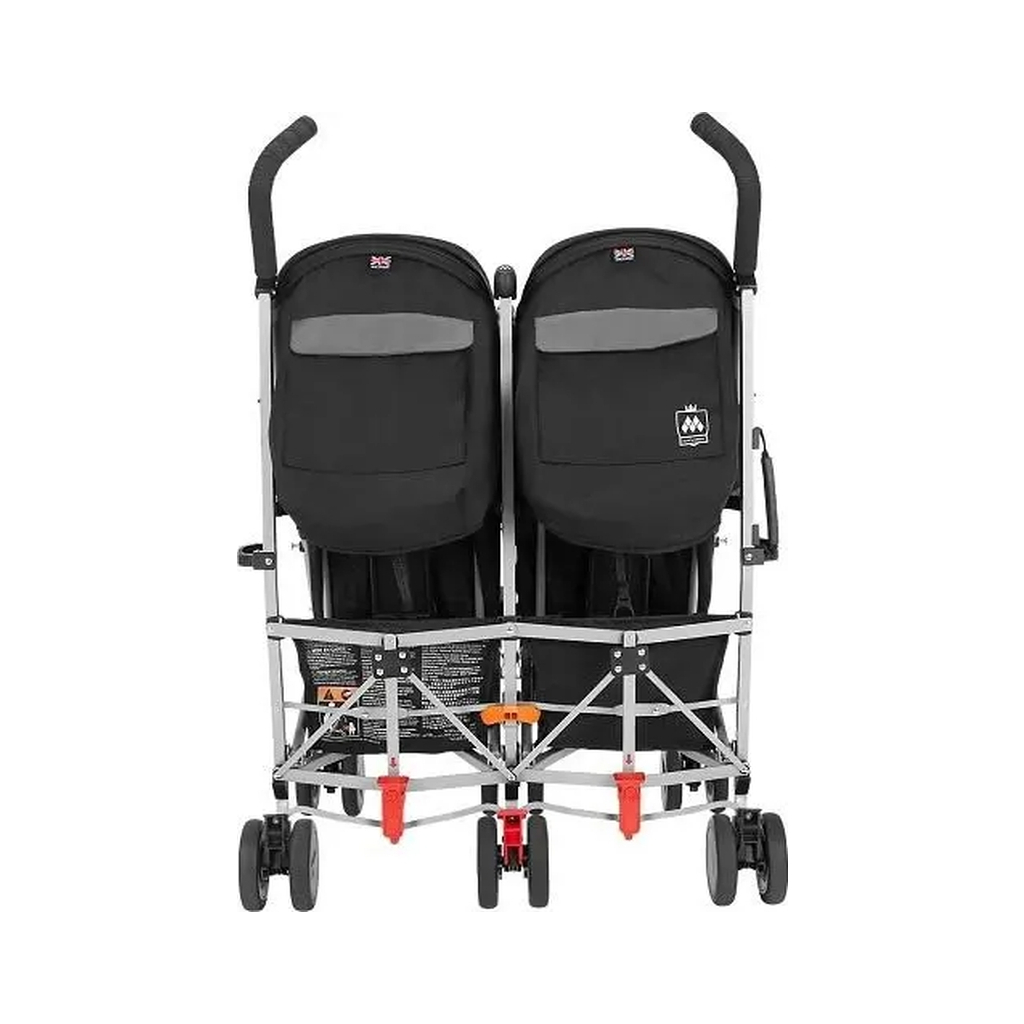 Коляска Maclaren Twin Triumph для двійні Чорно-сіра (WM1Y120032) - зображення 4