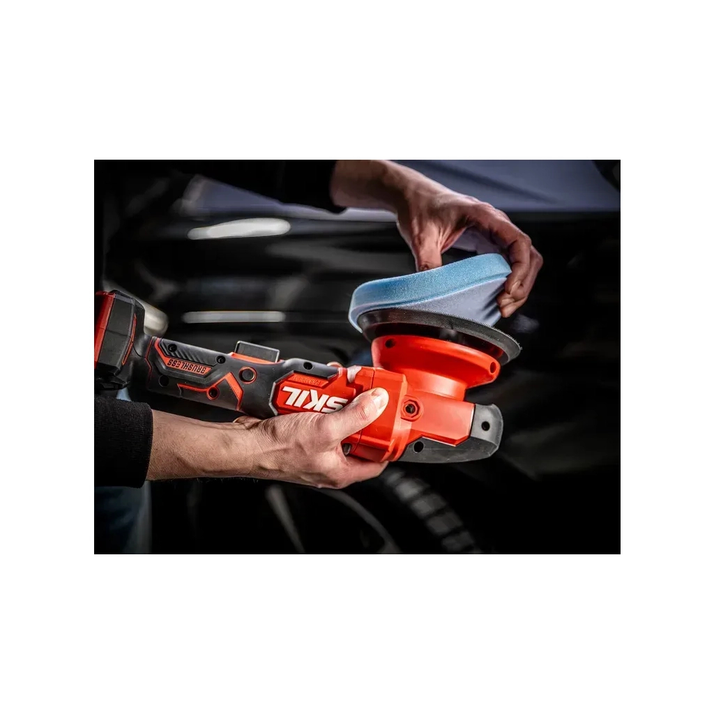 Шліфувальна машина Skil 3790 CA полірувальна акумуляторна безщіткова (без АКБ та ЗП) (SR1E3790CA) - зображення 7