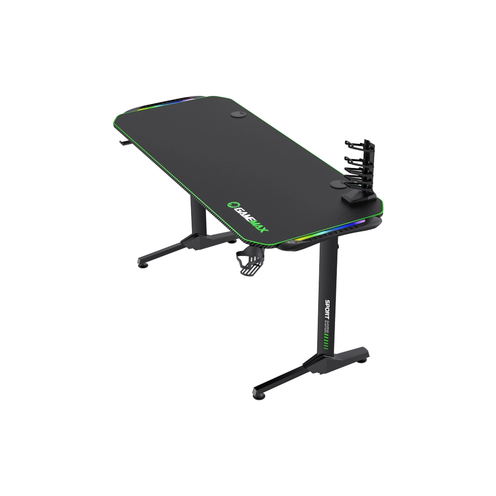 Комп'ютерний стіл Gamemax D140 Carbon-RGB - изображение 3