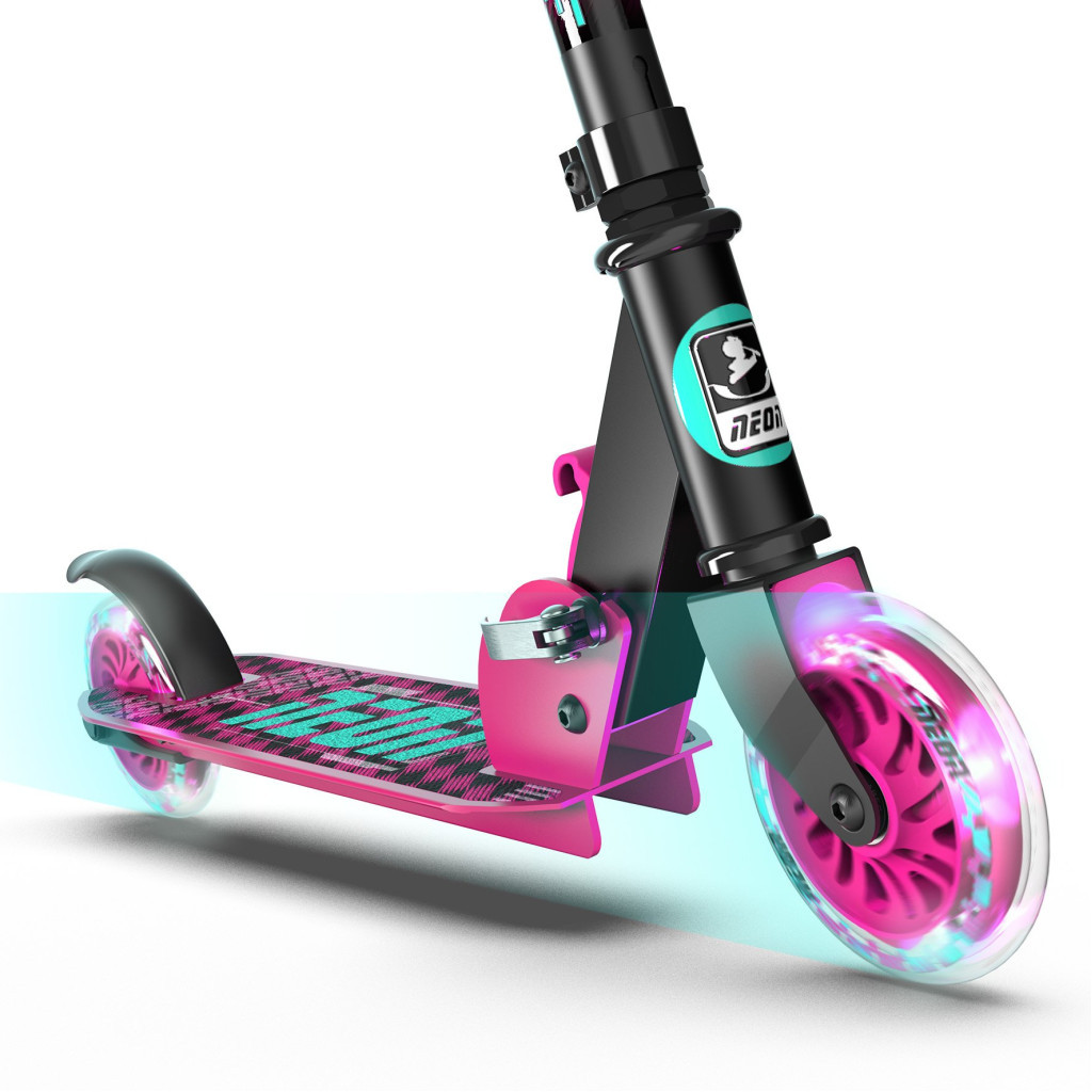 Самокат Neon Apex LED Рожевий (NS32P4) - зображення 4