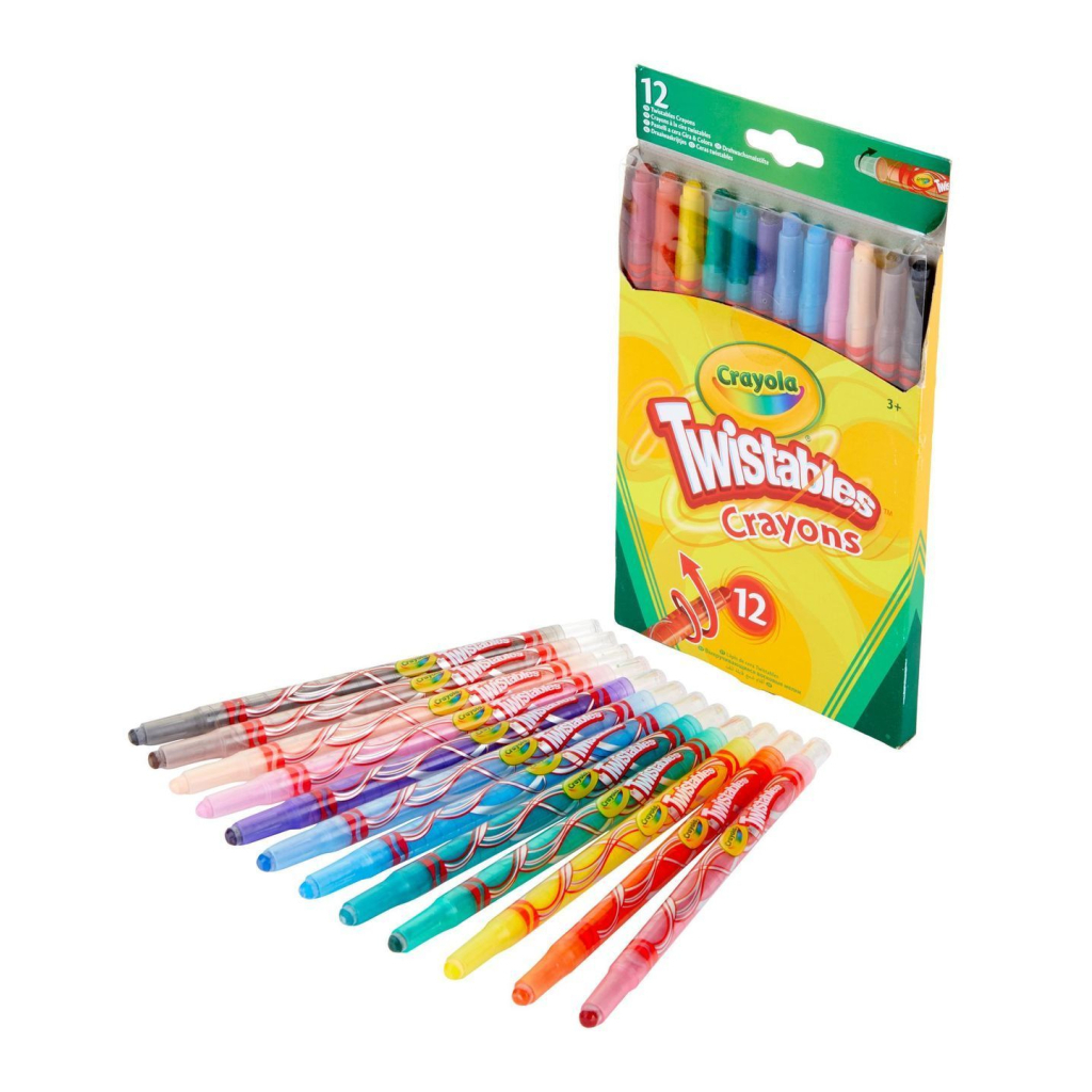Олівці кольорові Crayola Твіст воскові, що викручуються, 12 шт (256319.024) - изображение 3
