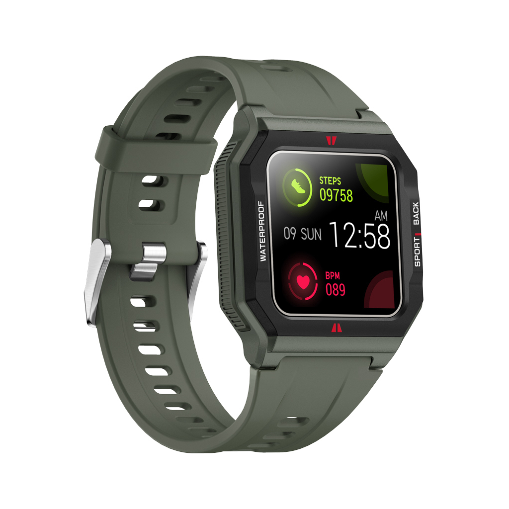 Смарт-годинник Gelius Pro GP-SW006 (Old School) (IPX7) Green - зображення 7