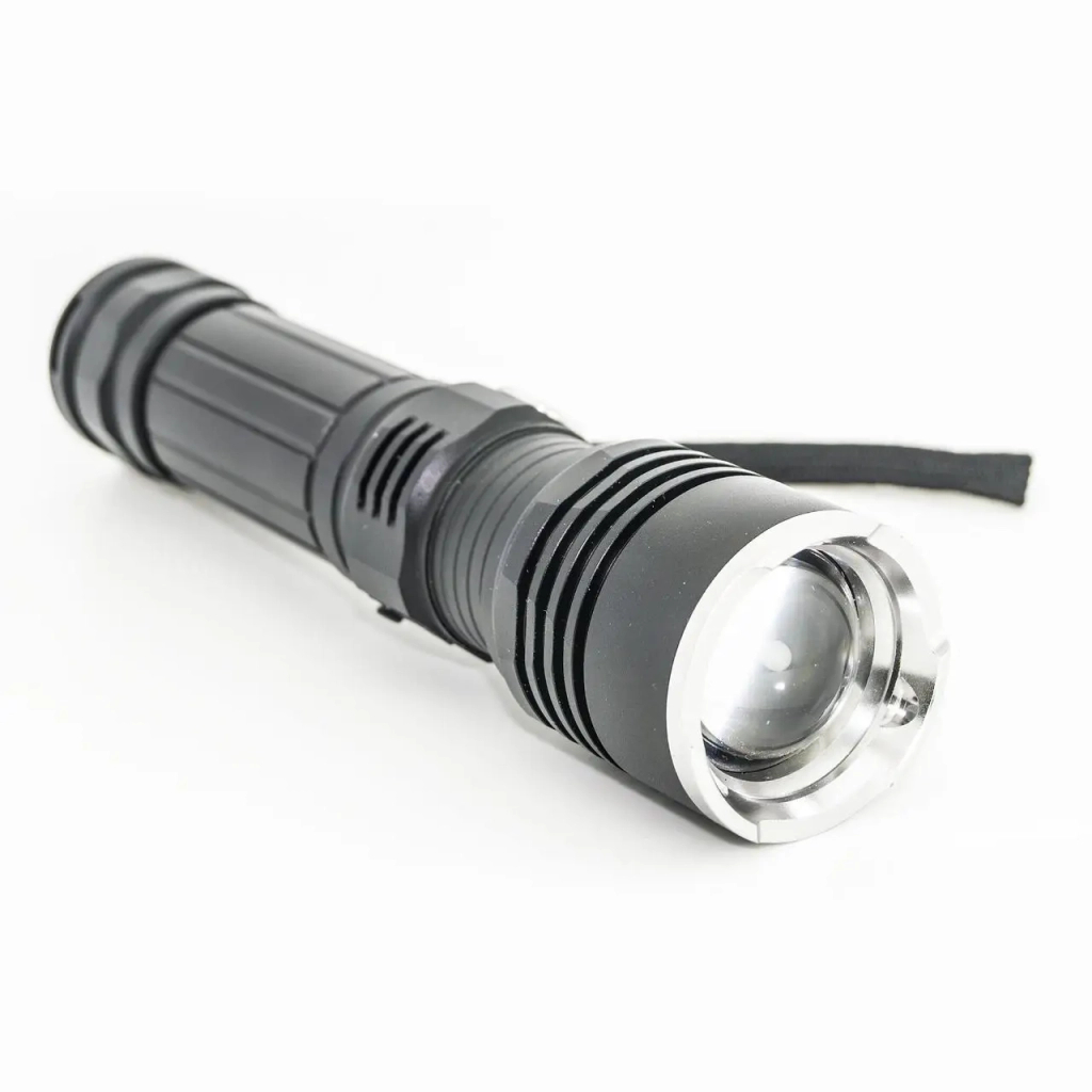 Ліхтар Quantum Solid-M 10W LED з USB + Li-ion18650/2600mAh box (QM-FL1020-18650/2600-CB) - зображення 3