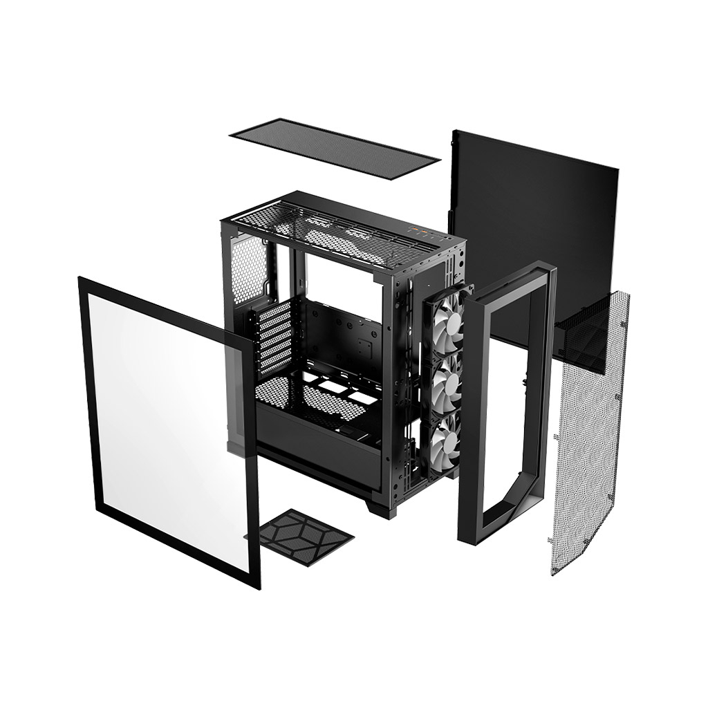 Корпус PcCooler C3D510 BK ARGB - зображення 5