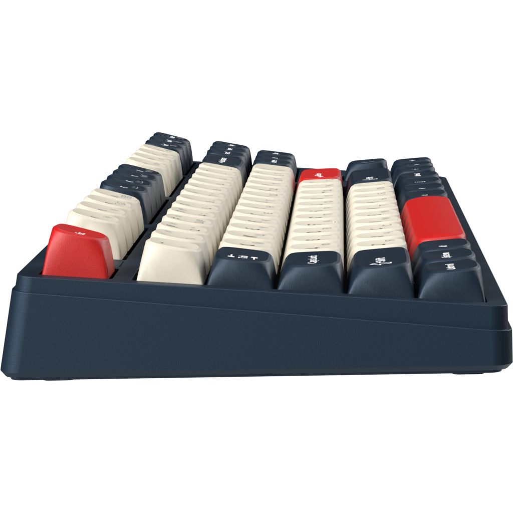 Клавіатура GamePro Asgard Ragnar Wireless/Bluetooth/USB UA Blue (MK285BL) - зображення 3