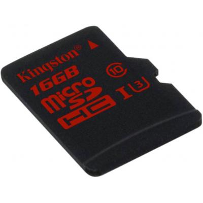 Карта пам'яті Kingston 16GB microSDHC Class 10 UHS-I U3 (SDCA3/16GB) - зображення 3