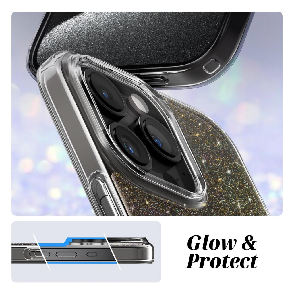 Чохол до мобільного телефона Armorstandart Glow Magsafe Apple iPhone 14 Pro Max Transparent (ARM69725) - зображення 2