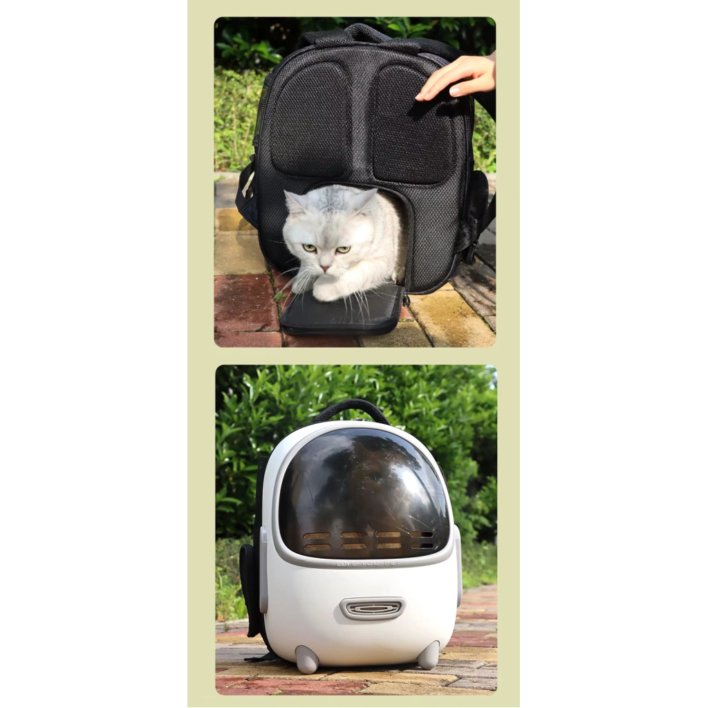 Переноска для тварин Lapka з вентиляцією біла (PCB-01-W) - изображение 8