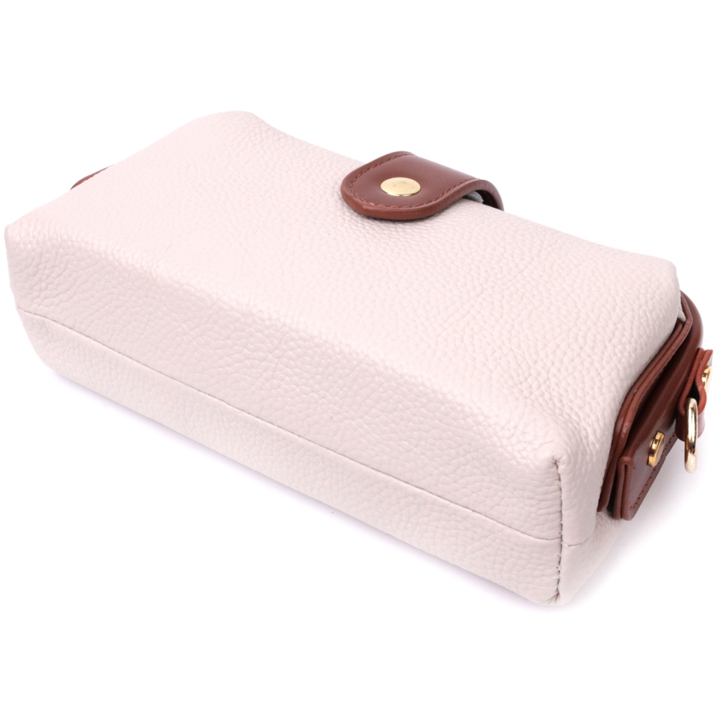 Сумка Vintage З натуральної шкіри Біла (22426) - зображення 5