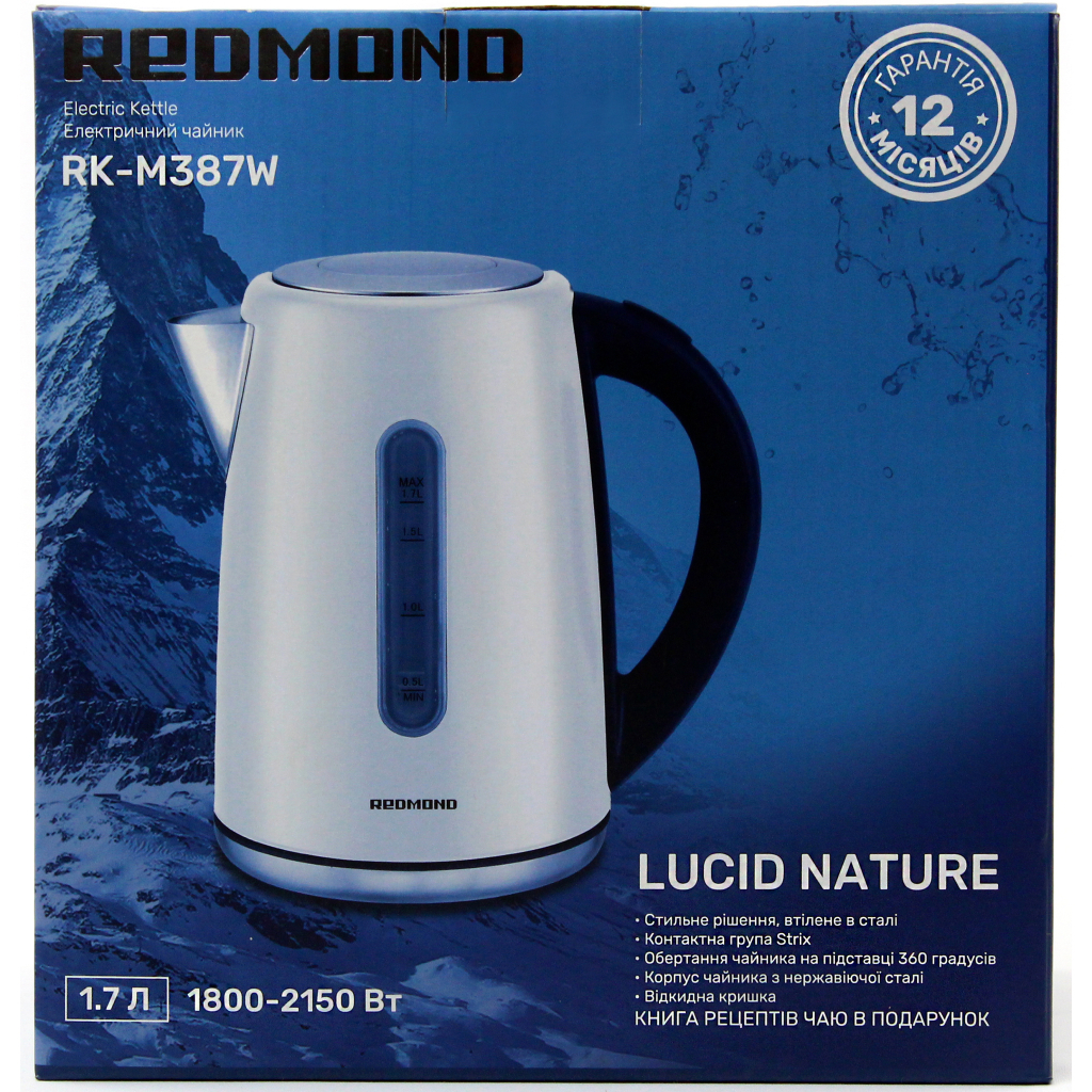 Електрочайник Redmond RK-M387W - зображення 7