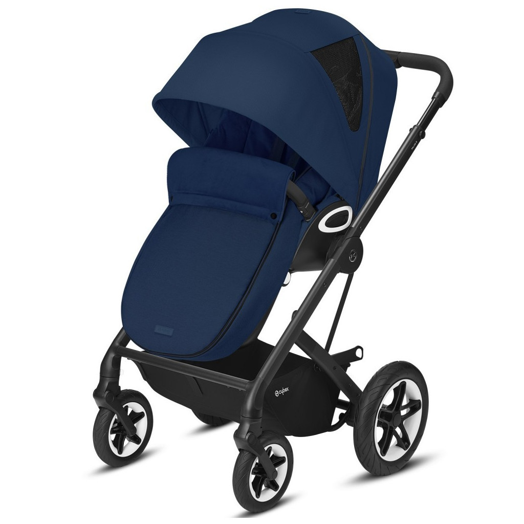 Коляска Cybex Talos S Navy Blue navy blue (з бампером) (520001419) - зображення 3