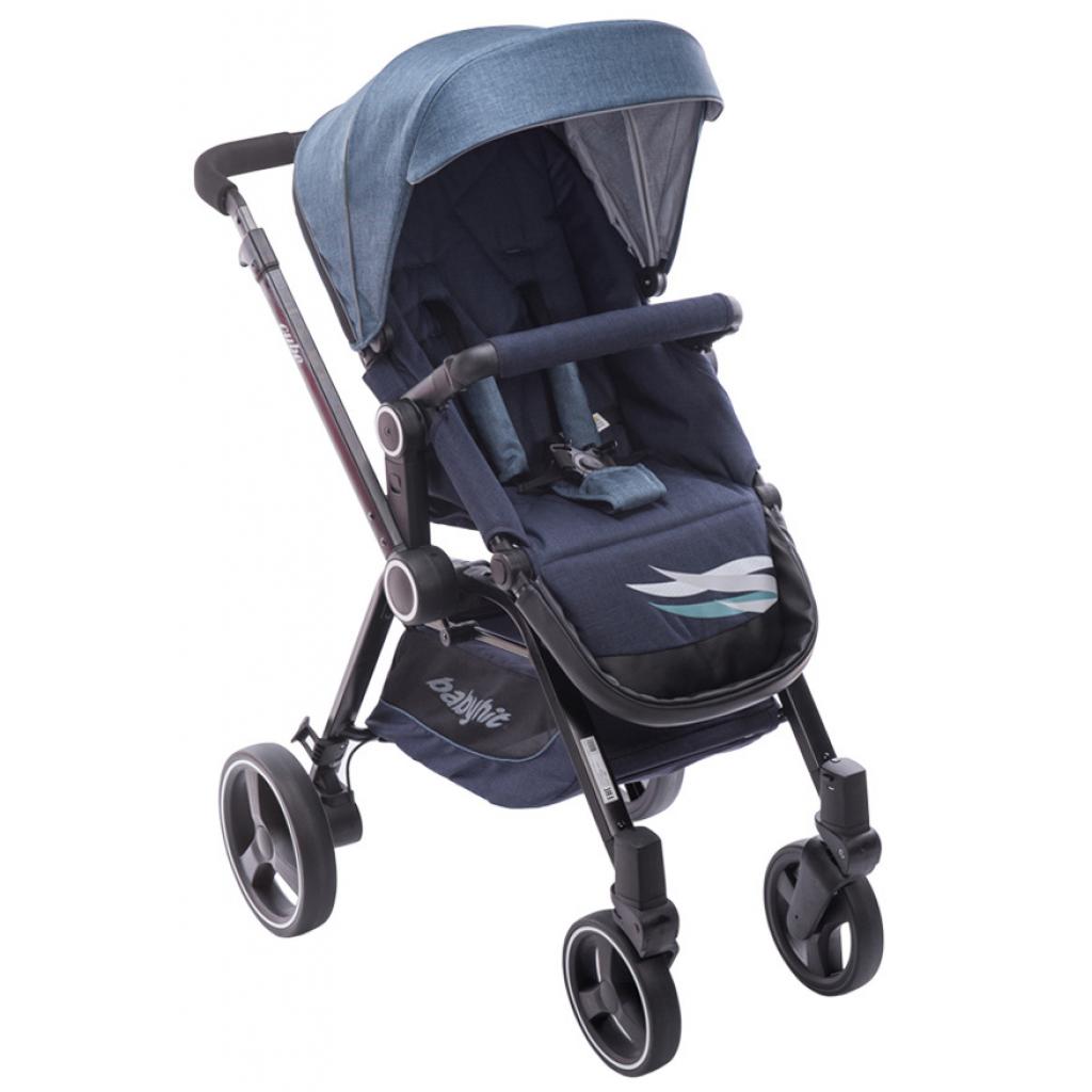 Коляска BabyHit 2 в1 Cube Blue (14062) - зображення 5