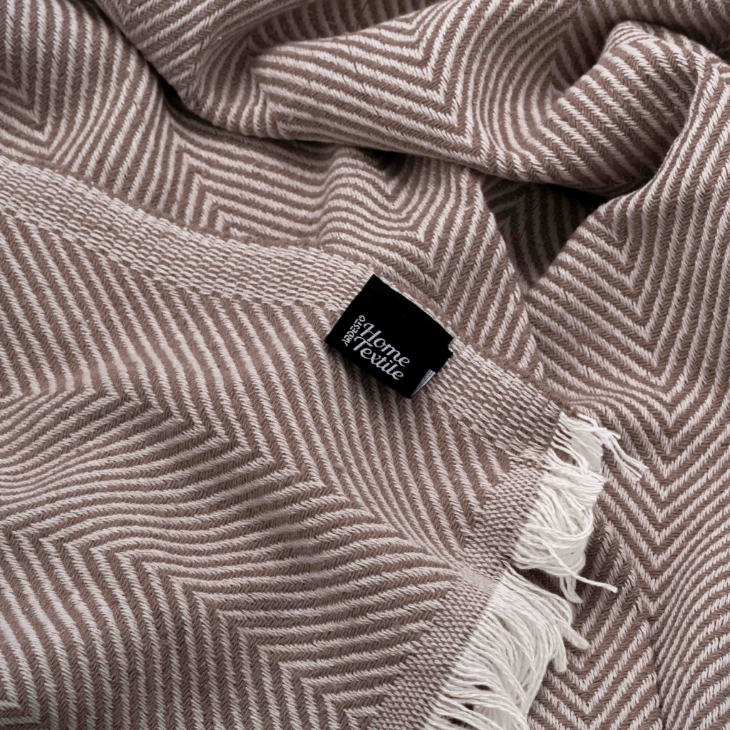 Плед Ardesto Summer 140х190см, 100% бавовна, коричневий (ART0915SR) - зображення 5