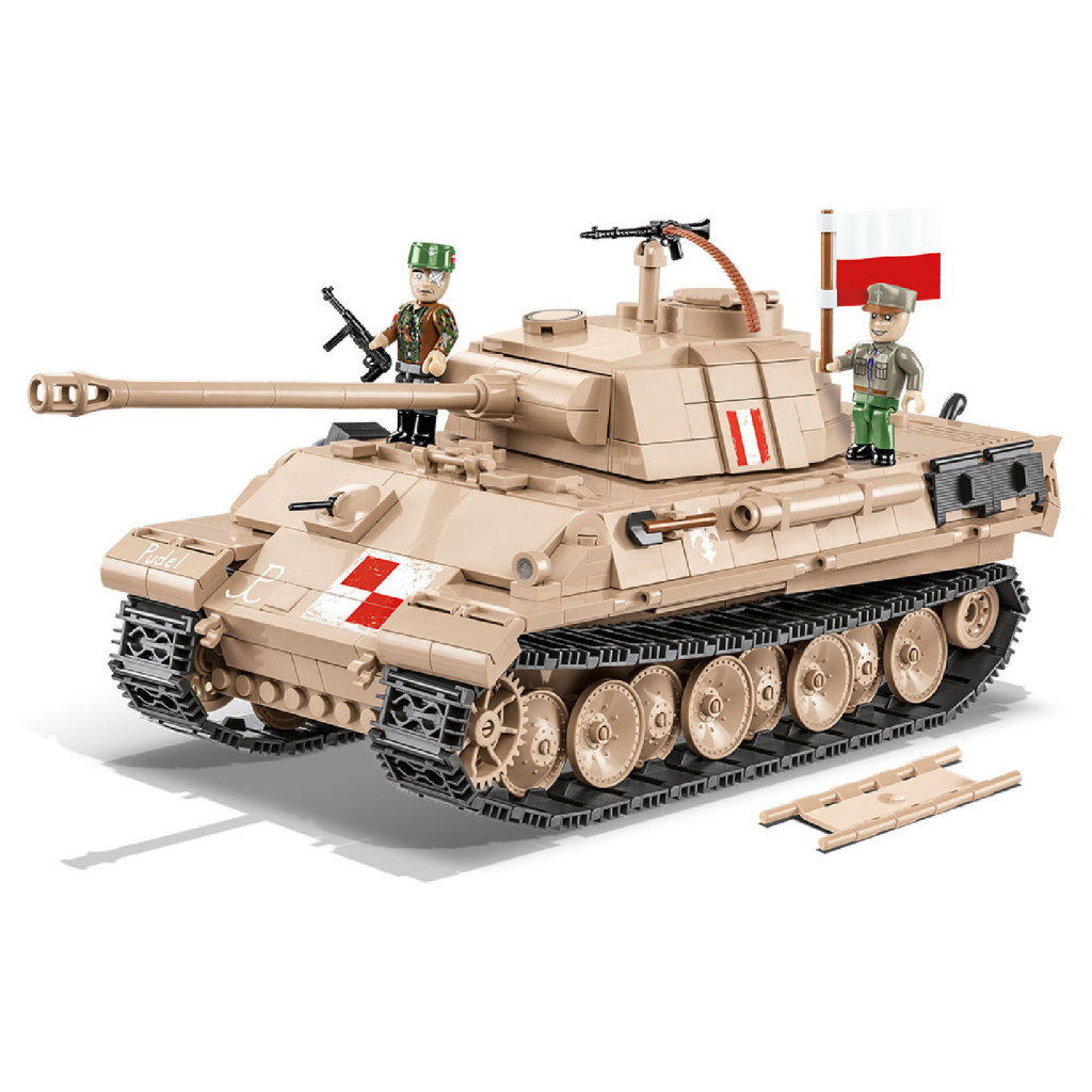 Конструктор Cobi Танк Пантера V - Пудель 1:28, 840 деталей (COBI-2568) - зображення 10