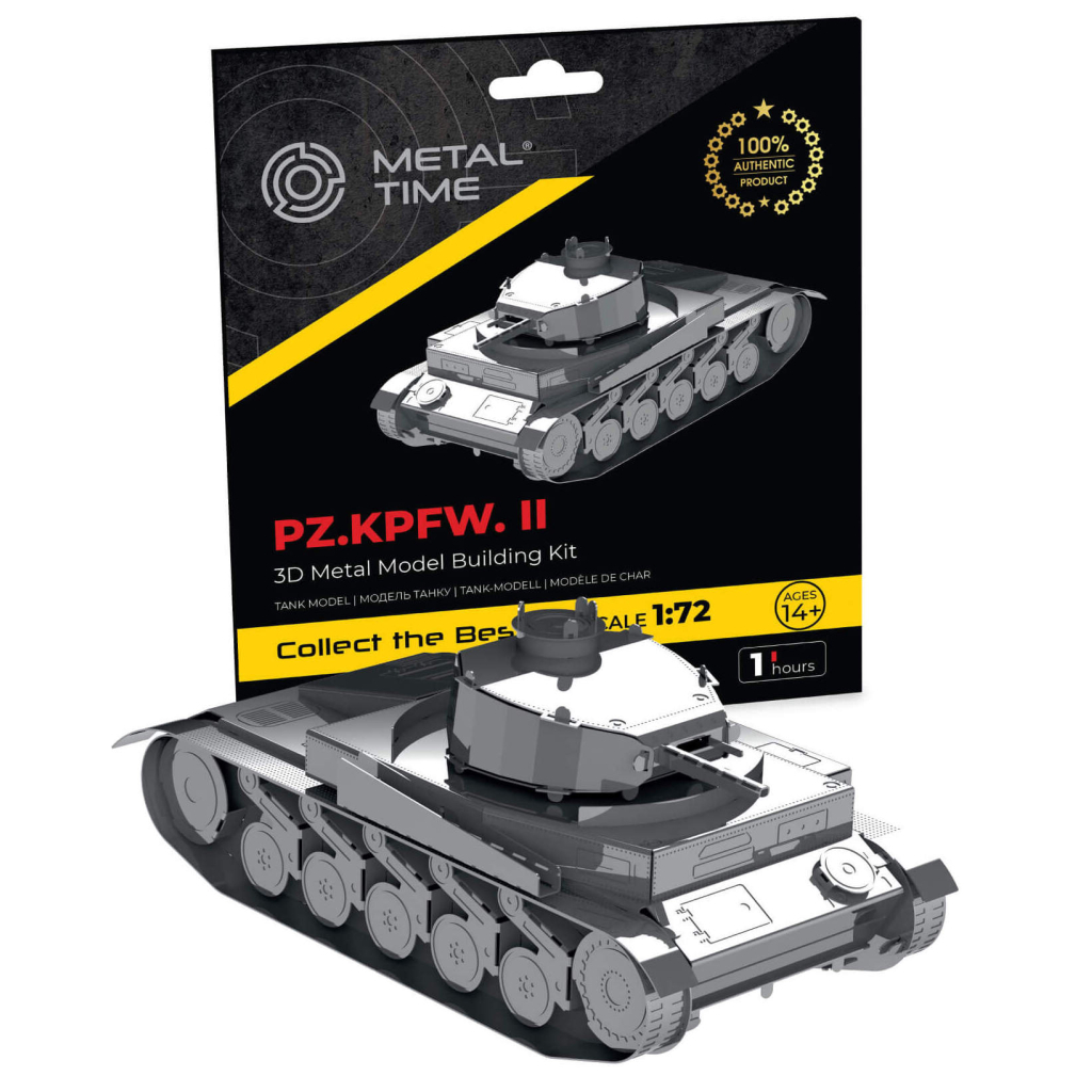 Конструктор Metal Time колекційна модель Pz.Kpfw. II (MT060) - зображення 1