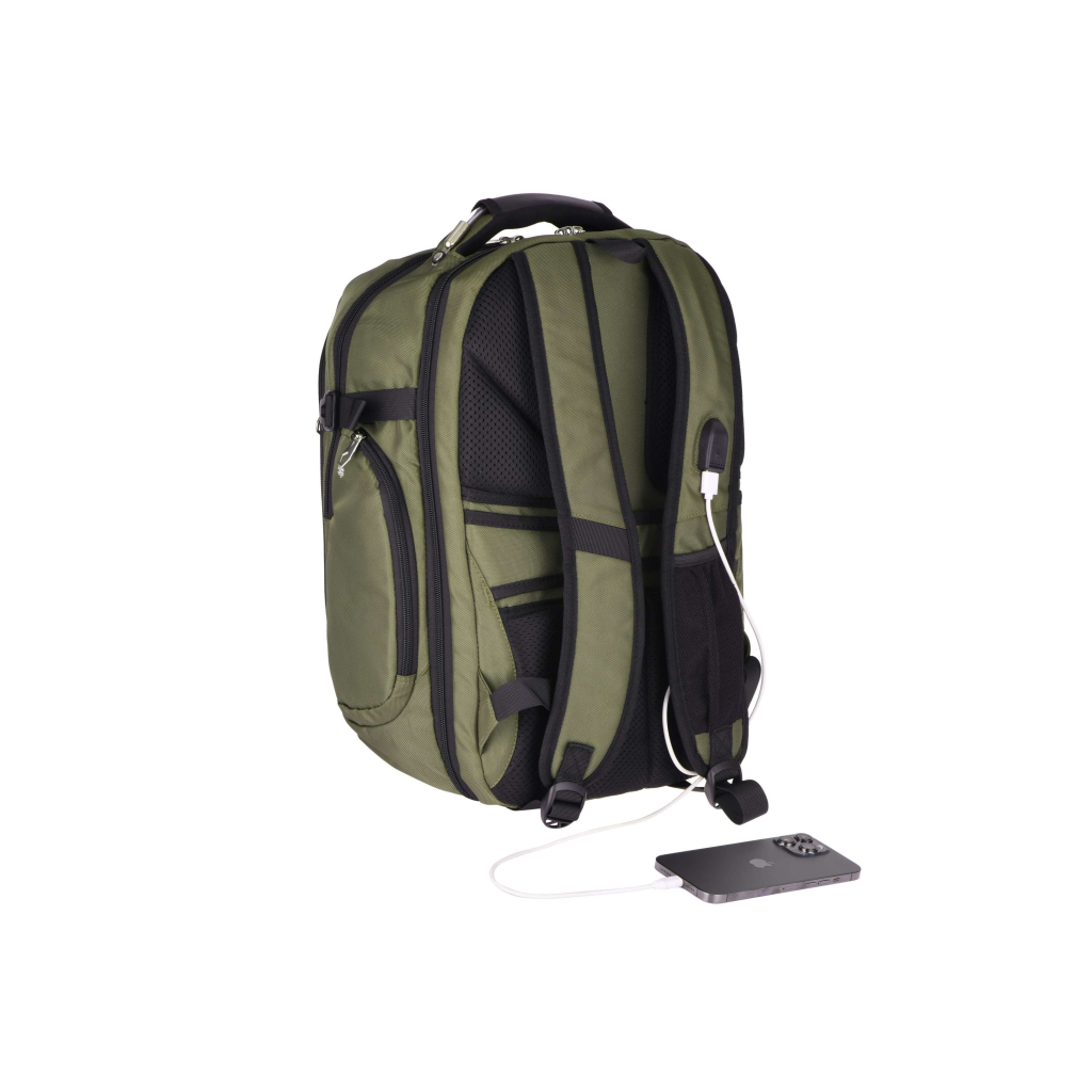Рюкзак для ноутбука 2E 16" Ultimate SmartPack 30L green (2E-BPT6416OG) - зображення 11