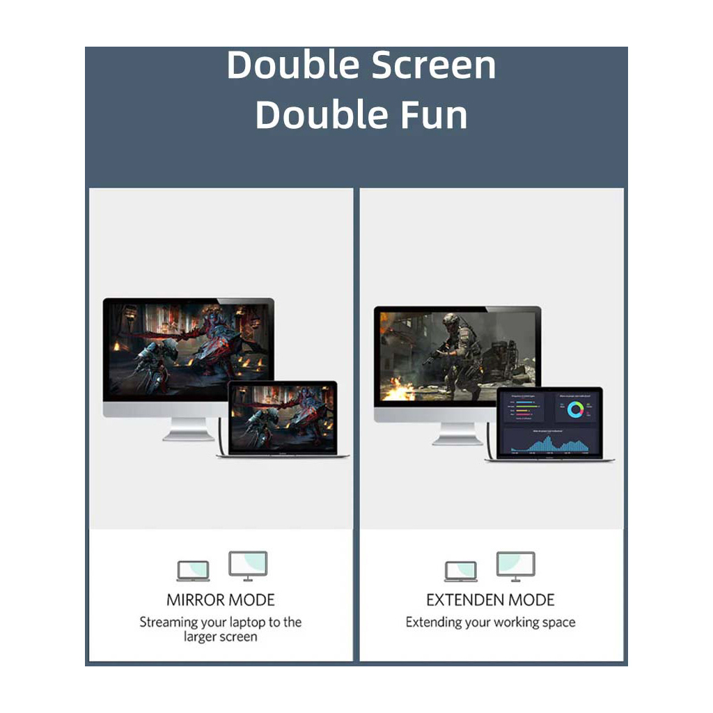 Кабель мультимедійний DisplayPort M to HDMI M 1.8m V1.2 4K60Hz Cabletime (CA915316) - изображение 4