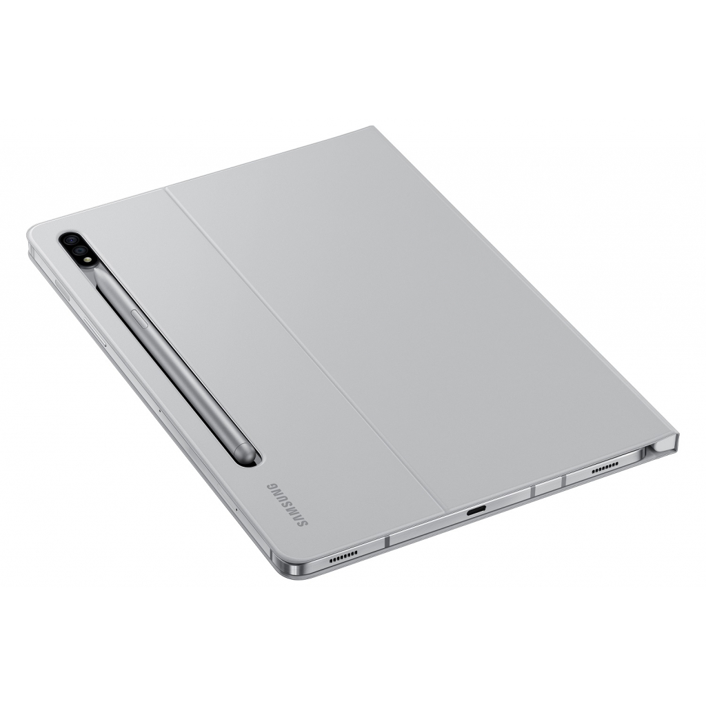 Чохол до планшета Samsung Book Cover Galaxy Tab S7/S8 (T875/X700/X706) Light Gray (EF-BT630PJEGRU) - зображення 8