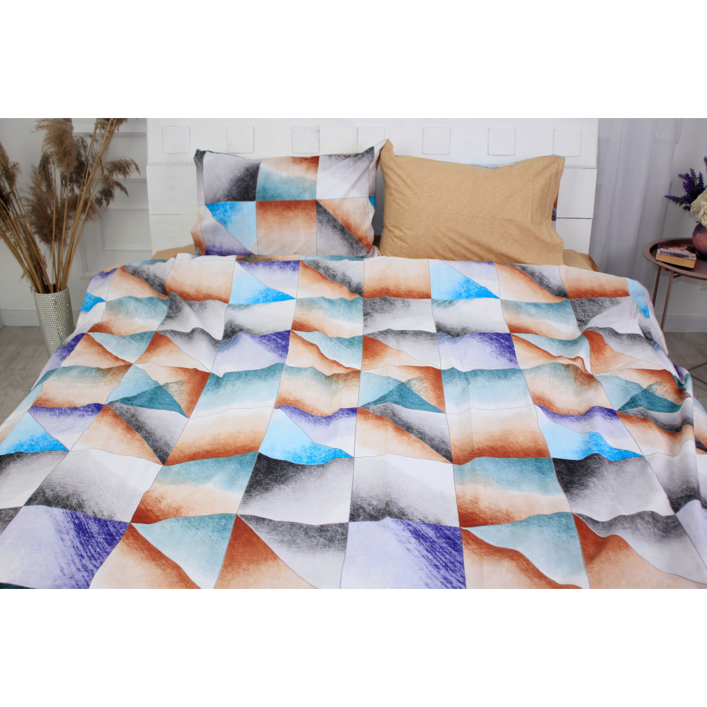 Постільна білизна MirSon Бязь Ranforce Elite 17-0415 Picasso 110х140 (2200004664491) - изображение 2