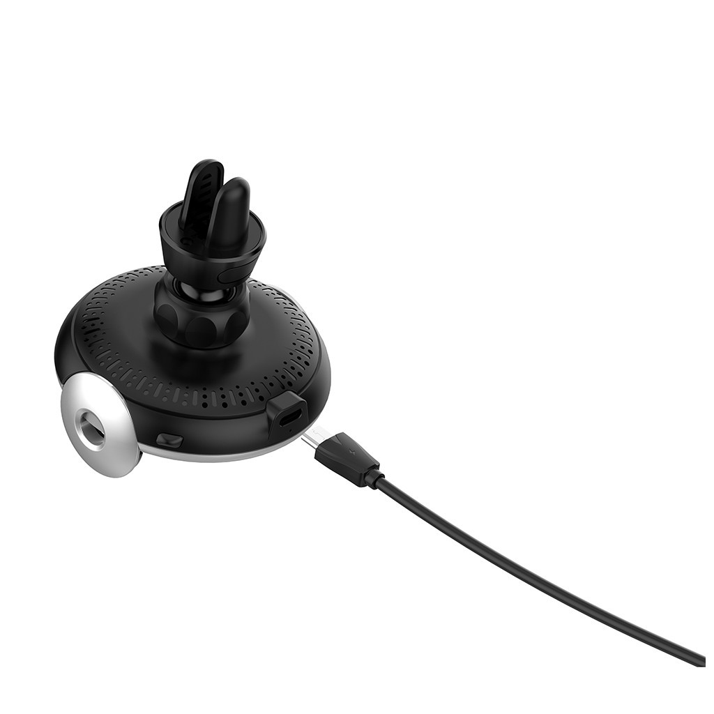 Універсальний автотримач ColorWay AutoSense Car Wireless Charger 2 10W Black (CW-CHAW035Q-BK) - изображение 4