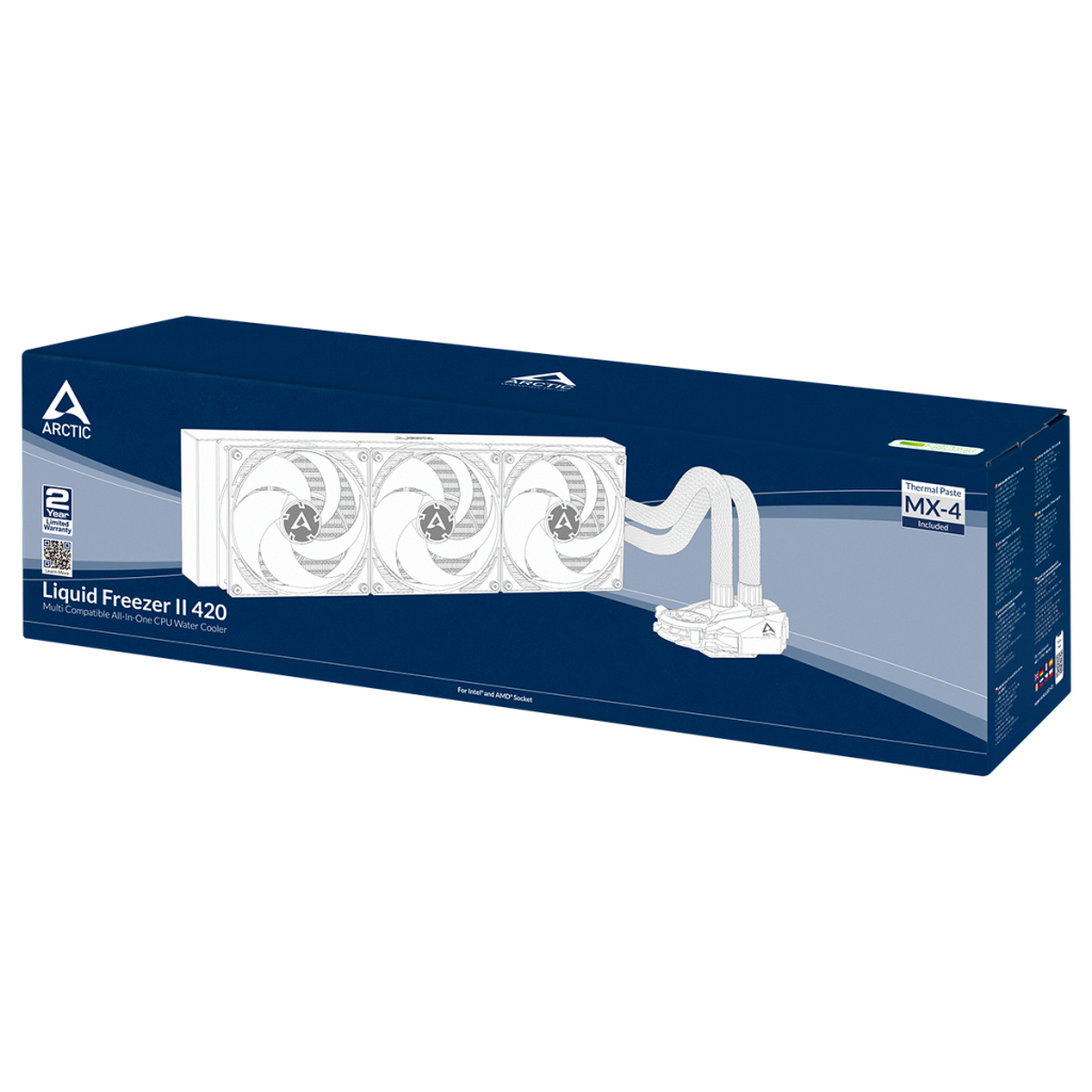 Система рідинного охолодження Arctic Liquid Freezer II - 420 (ACFRE00092A) - зображення 7