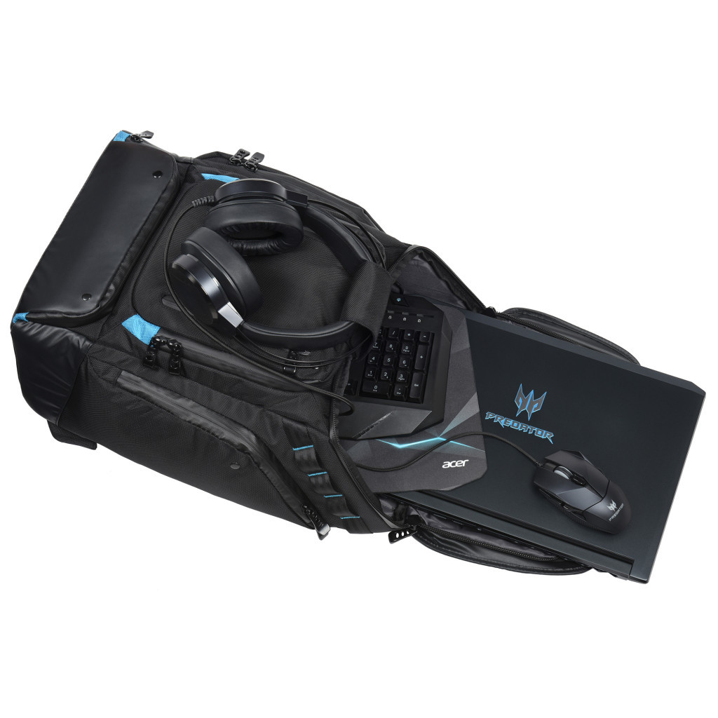 Рюкзак для ноутбука Acer 17" PREDATOR GAMING UTILITY, WITH TEAL BLUE PBG591 (NP.BAG1A.288) - зображення 6