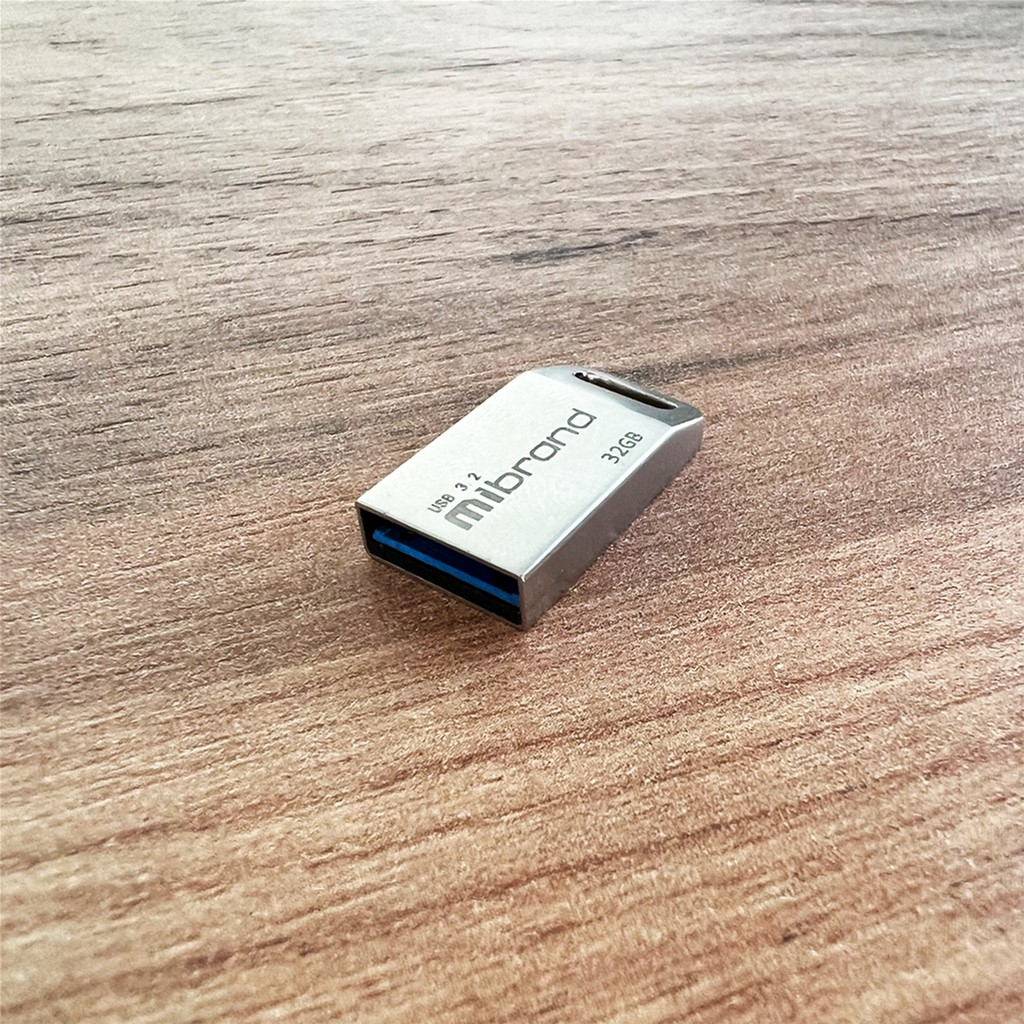 USB флеш накопичувач Mibrand 32GB Ant Silver USB 3.2 (MI3.2/AN32M4S) - зображення 2
