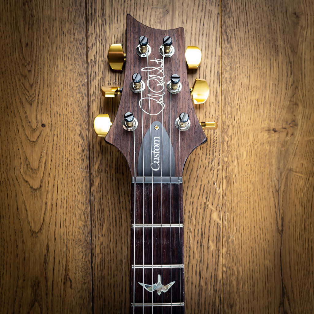 Електрогітара PRS Custom 24 10 Top Faded Whale Blue - зображення 10