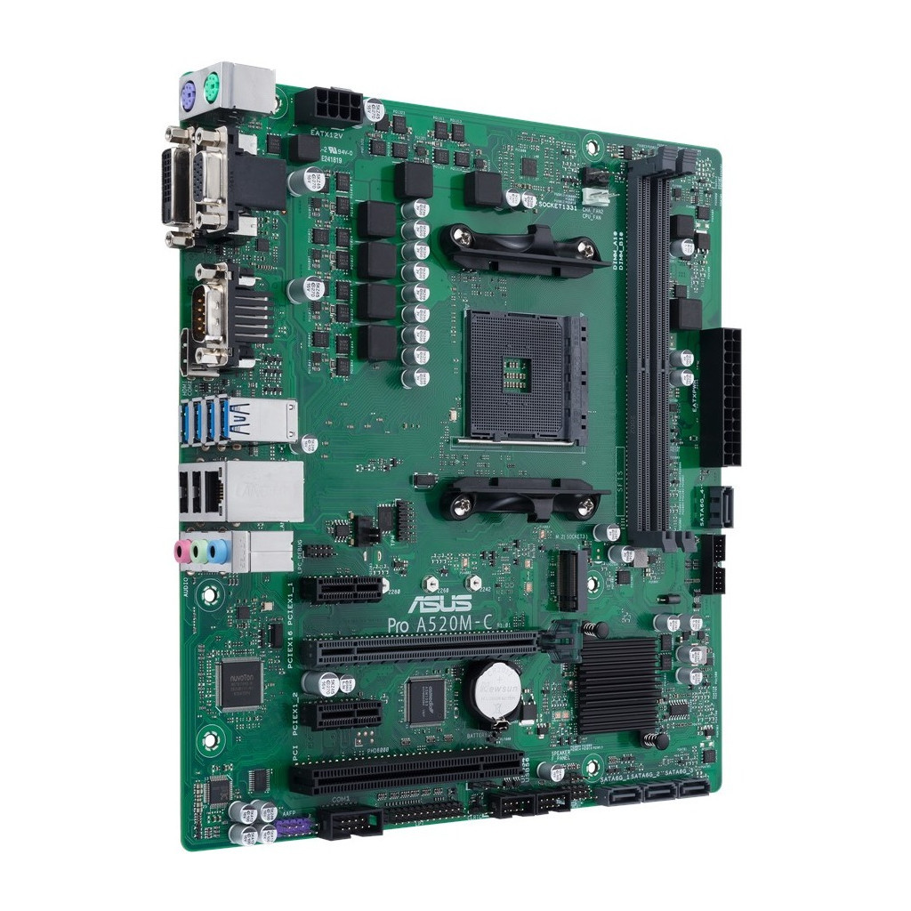 Материнська плата ASUS PRO A520M-C/CSM - зображення 3