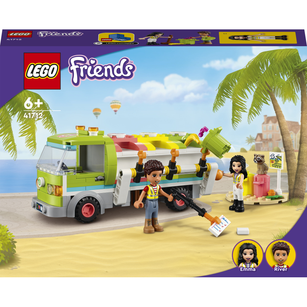 Конструктор LEGO Friends Сміттєпереробна вантажівка 259 деталей (41712) - зображення 1