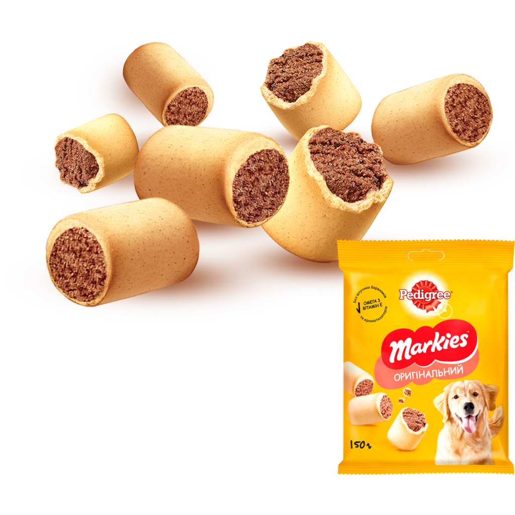 Ласощі для собак Pedigree Markies печиво 150 г (9003579302552) - зображення 3