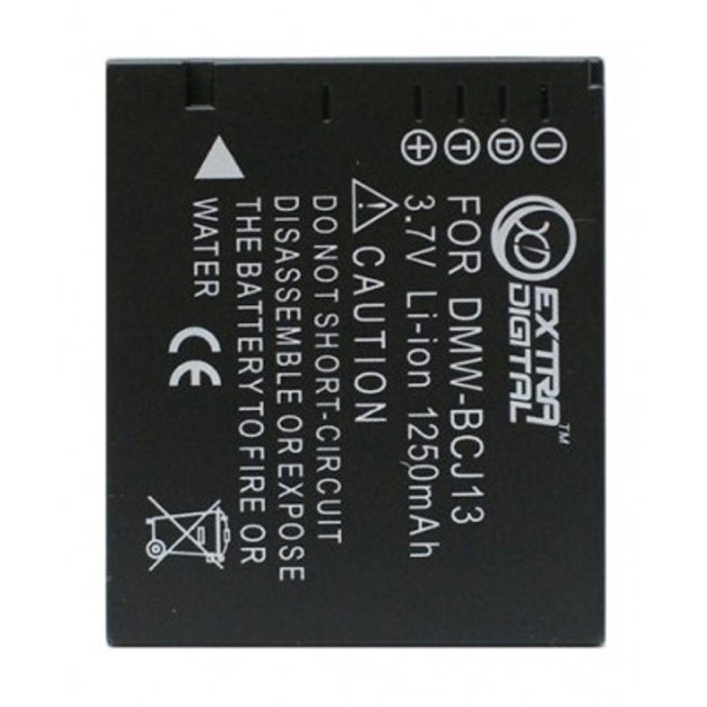 Акумулятор до фото/відео Extradigital Panasonic DMW-BCJ13 (BDP2560) - зображення 1