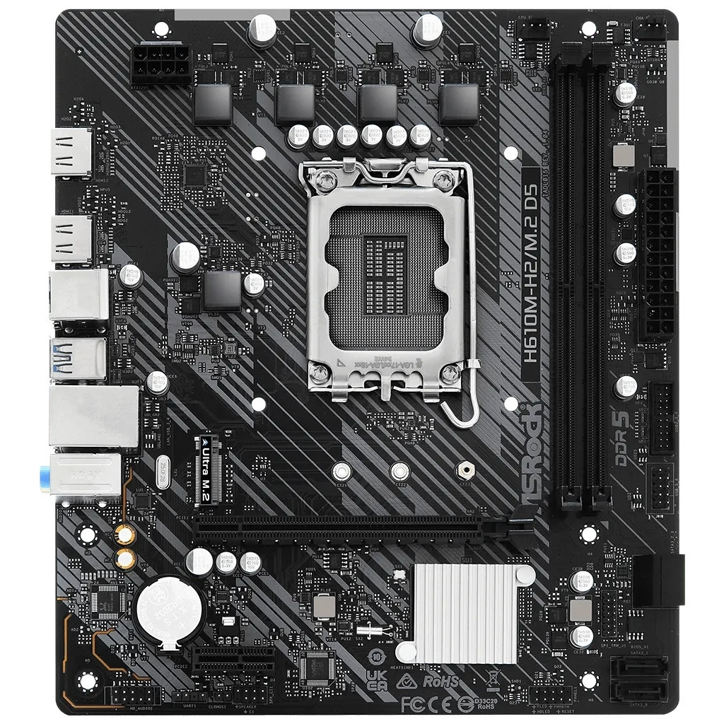 Материнська плата ASRock H610M-H2/M.2 D5 - зображення 1