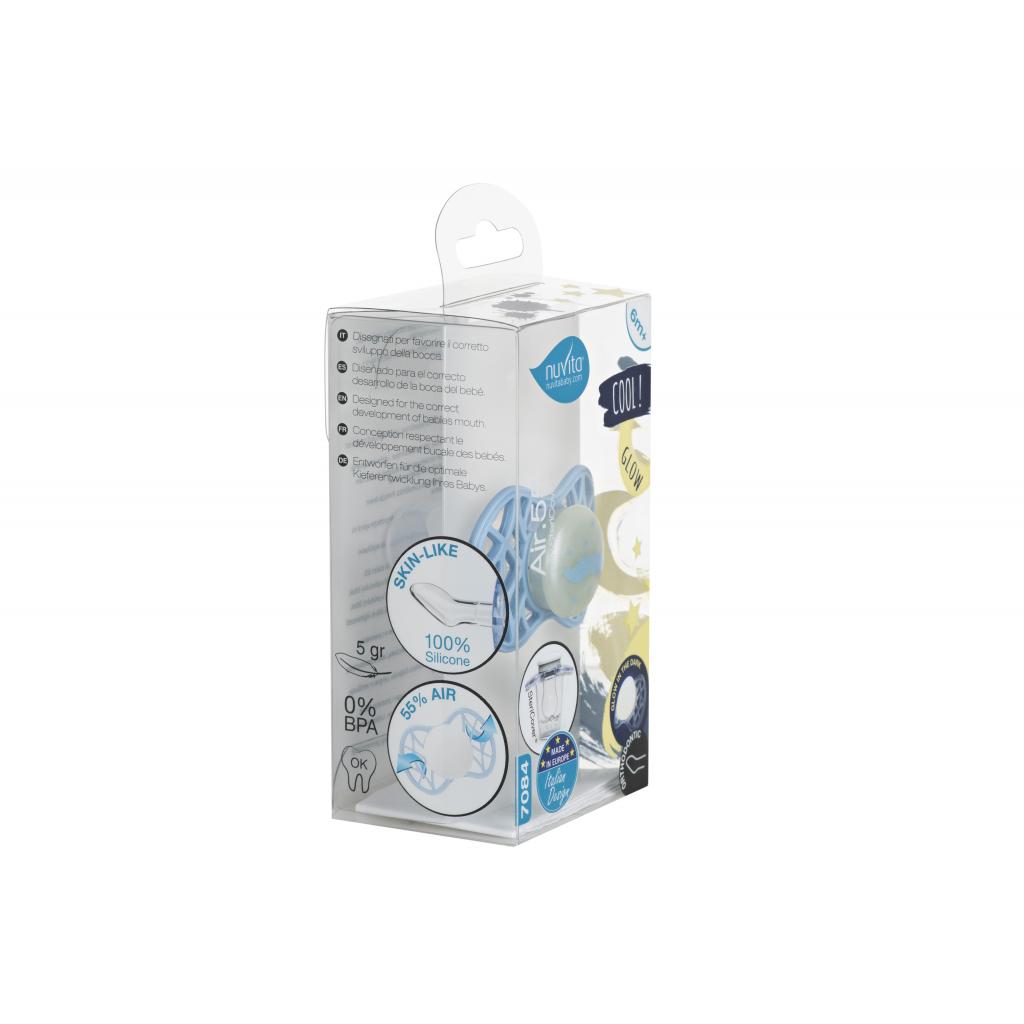 Пустушка Nuvita Air55 Cool 6m+ ортодонтична (світиться у темряві) (NV7084GDB) - зображення 4