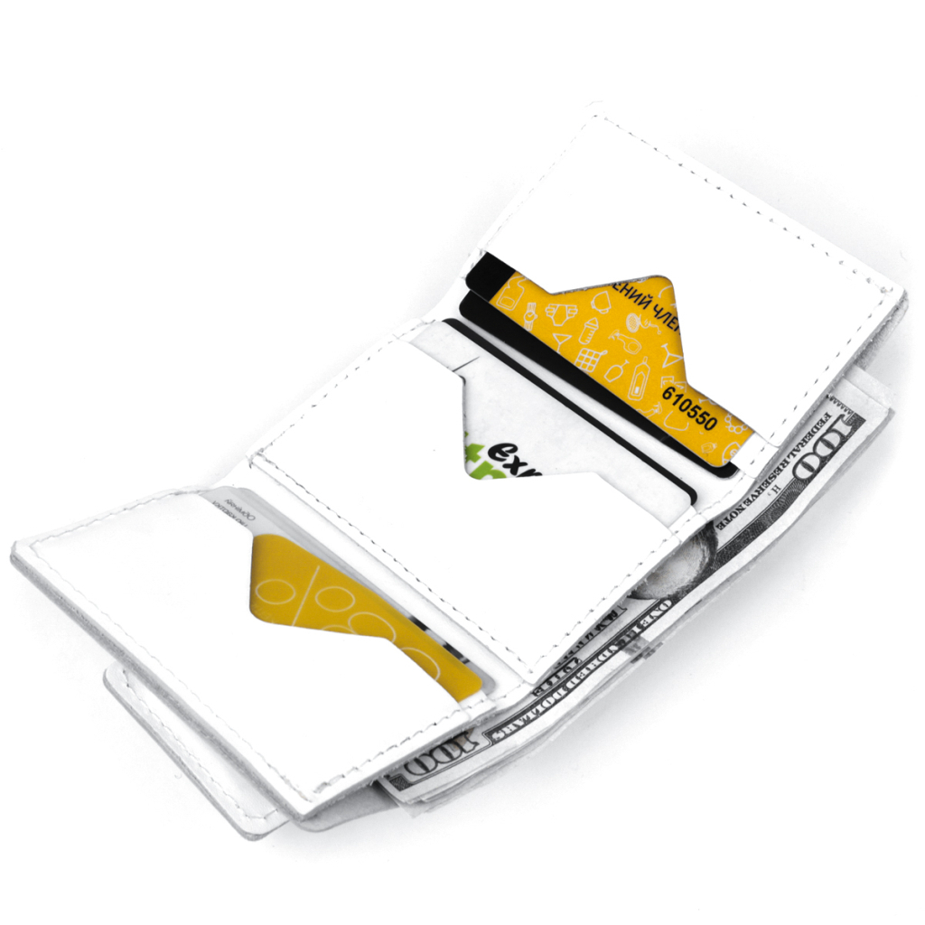 Гаманець Grande Pelle Білий (11367) - зображення 5